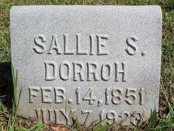 Sallie S. <I>Shell</I> Dorroh 