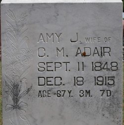 Amy Jane <I>Pocock</I> Adair 