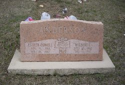 Esther <I>Powell</I> Anderson 