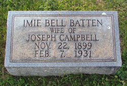 Irene Bell “Imie” <I>Batten</I> Campbell 