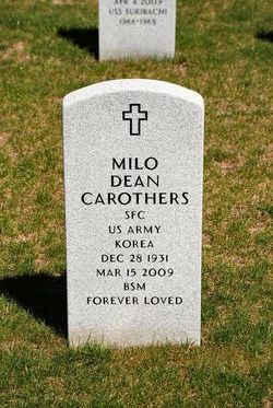 Milo Dean Carothers 