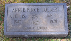 Annie <I>Finch</I> Tolbert 