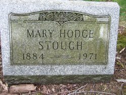 Mary <I>Hodge</I> Stough 