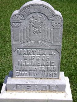 Martha A <I>Campbell</I> Meade 
