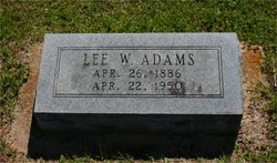 Lee W Adams 