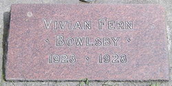 Vivian Fern Bowlsby 