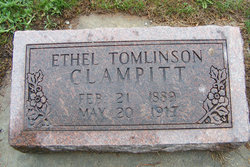 Ethel C <I>Tomlinson</I> Clampitt 