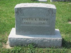 Edith Katherine Ropp 