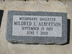 Mildred Leona Albertson 