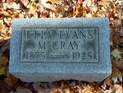 Etta <I>Evans</I> McCray 