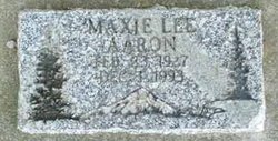 Maxie Lee Aaron 