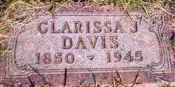 Clarissa Jane <I>Spicer</I> Davis 