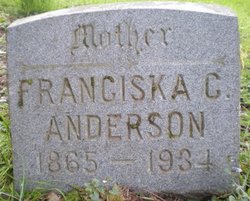 Franciska Charlotte <I>Amundson</I> Anderson 