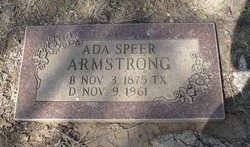 Ada <I>Speer</I> Armstrong 