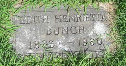 Edith Henrietta Bunch 