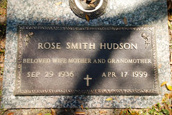 Lois Rose <I>Smith</I> Hudson 