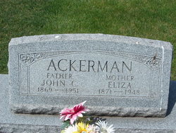 Eliza <I>Welk</I> Ackerman 