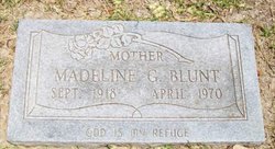 Madeline Gladys <I>Hampton</I> Blunt 