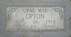 Opal Mae <I>Warren</I> Upton 