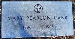 Mary <I>Pearson</I> Carr 