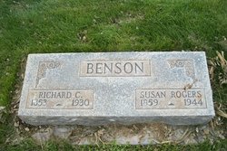 Susan <I>Rogers</I> Benson 