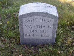 Martha W <I>Williamsen</I> Broeg 
