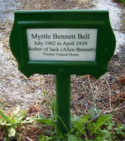 Myrtle <I>Bennett</I> Bell 