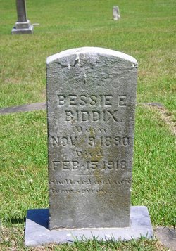 Bessie Elizabeth <I>Hall</I> Biddix 