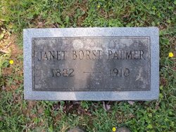 Janet Eskine Stewart <I>Borst</I> Palmer 