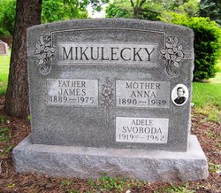 Adele Marie <I>Mikulecky</I> Svoboda 