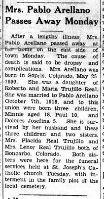 Mrs Pablo <I>Real</I> Arellano 