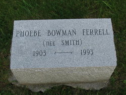 Phoebe <I>Smith</I> Bowman Ferrell 