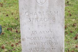 Pvt Charles Henry Sprague 