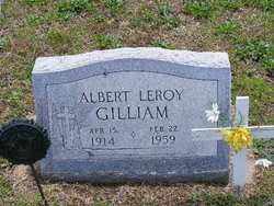Albert Leroy “Roy” Gilliam 
