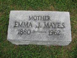 Emma Jane <I>Foster</I> Mayes 