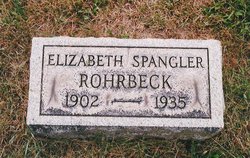 Elizabeth <I>Spangler</I> Rohrbeck 