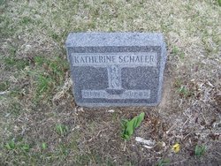Katherine Elizabeth “Katrinlis” <I>Müller</I> Schafer 