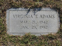 Virginia Ruth <I>Tilley</I> Adams 