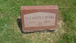 Elizabeth L. <I>Lewis</I> Evans 