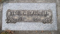 Elsie C. <I>Bigelow</I> Blaisdell 