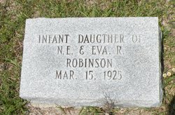 Infant daughter Robinson 