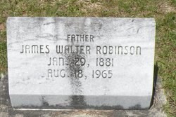 James Walter Robinson 