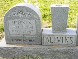 Helen Virginia <I>Oram</I> Blevins 