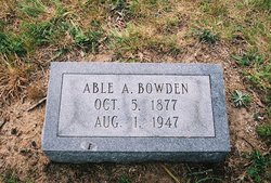 Able A. Bowden 
