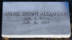 Andre Belle <I>Brown</I> Alexander 