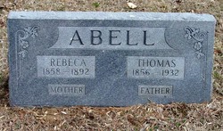 Rebeca Jane “Beckie” <I>Bradley</I> Abell 