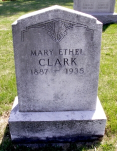 Mary Ethel <I>Adams</I> Clark 