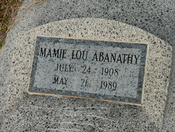 Mamie Lou Abanathy 