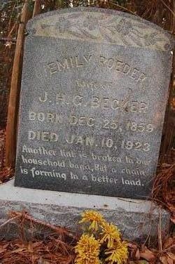Emily <I>Roeder</I> Becker 