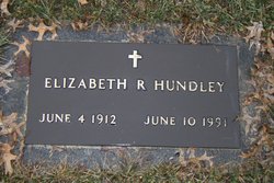 Elizabeth R “Betty” <I>Doyle</I> Hundley 